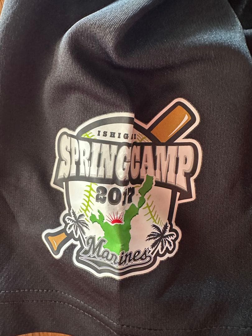 千葉ロッテマリーンズ　福浦和也　実使用支給品Tシャツ