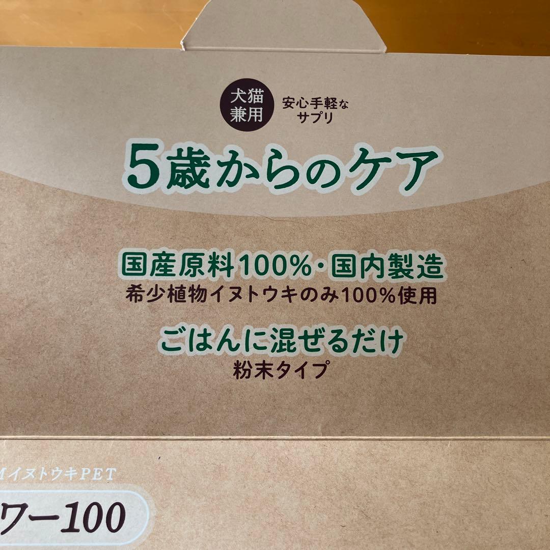 JINパワー100 5歳からのケア