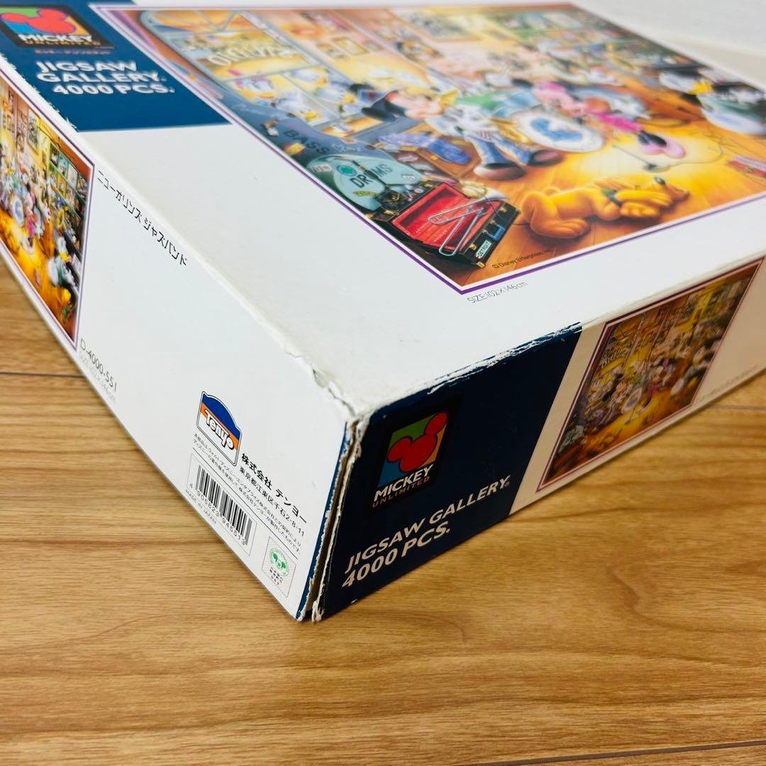 希少【未使用】4000ピース ジグソーパズル ディズニー　ニューオーリンズジャズ