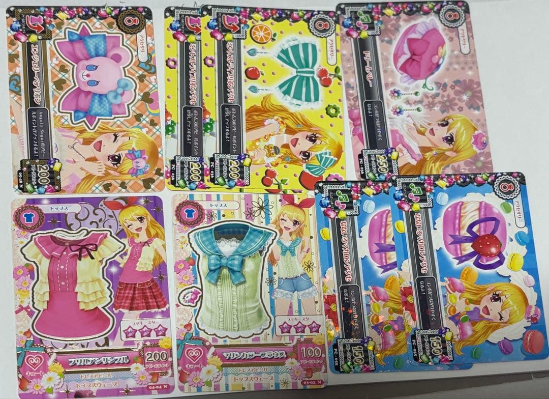 アイカツ 初期カード