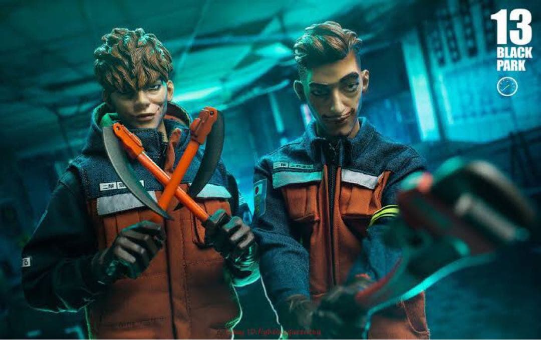 ブラック13パーク カニ兄弟 1/6フィギュア Crab Brothers