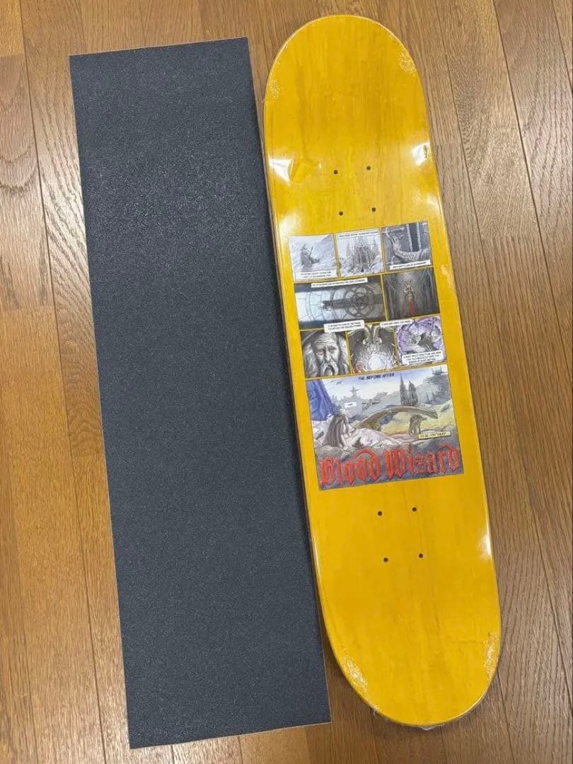 スケートボード デッキ bloodwizard 8.25インチ＋デッキテープ