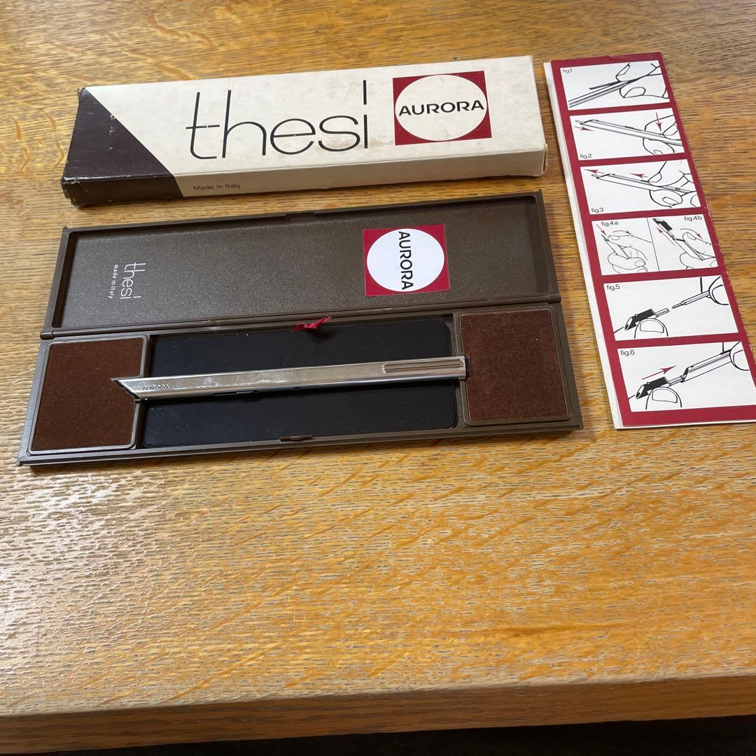 アウロラ　テッシースターリングシルバー　ボールペン