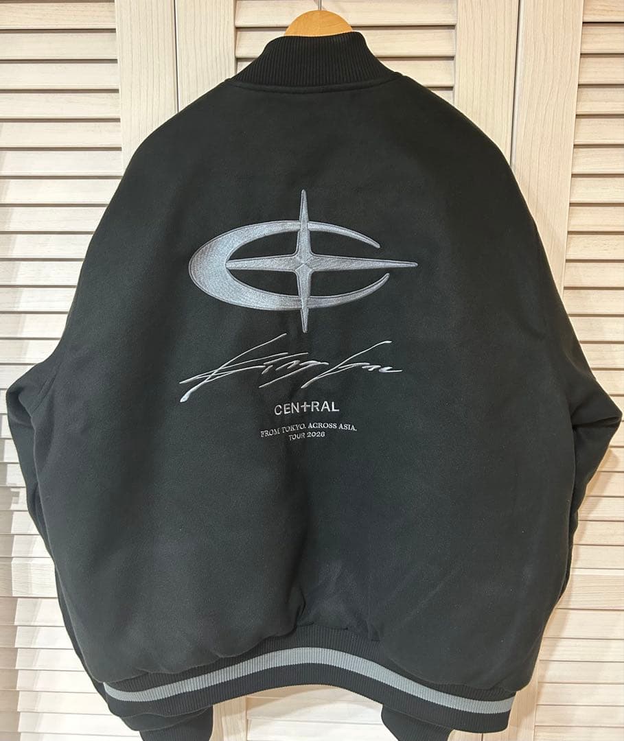 King Gnu CEN+RAL STADIUM JACKET ブラック XXL