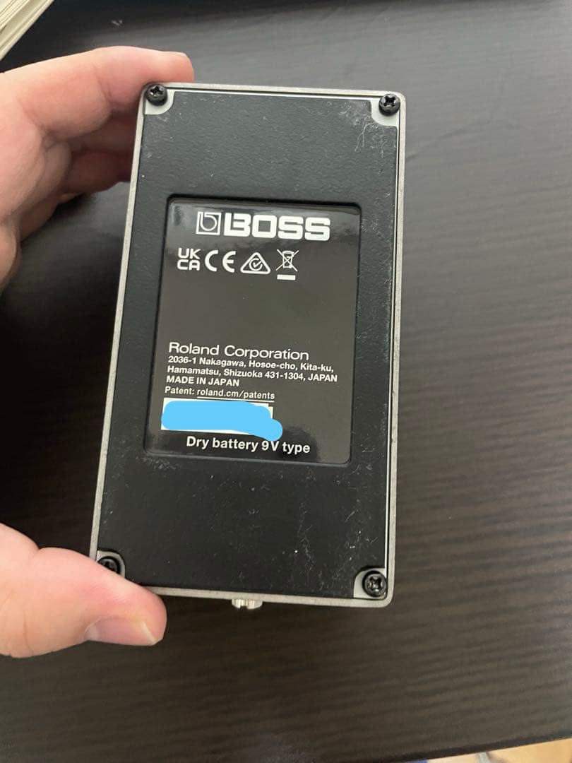 ギター BOSS Fuzz FZ-1w