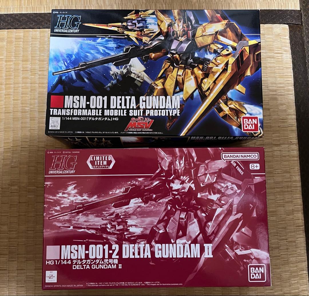 HG 1/144 デルタガンダム　デルタガンダム弐号機 2体セット