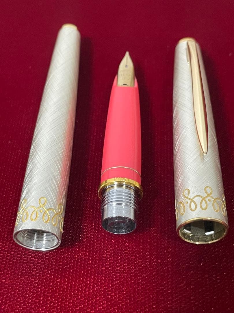 1970年代製造　新品未使用　レディ　18K　F パイロット　万年筆　美品