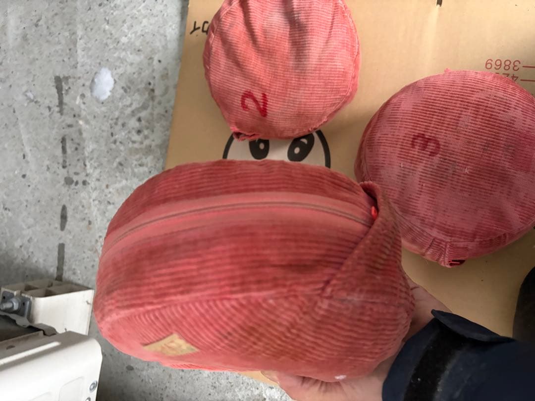 豆炭アンカ　ミツウロコ　カバー付き3個