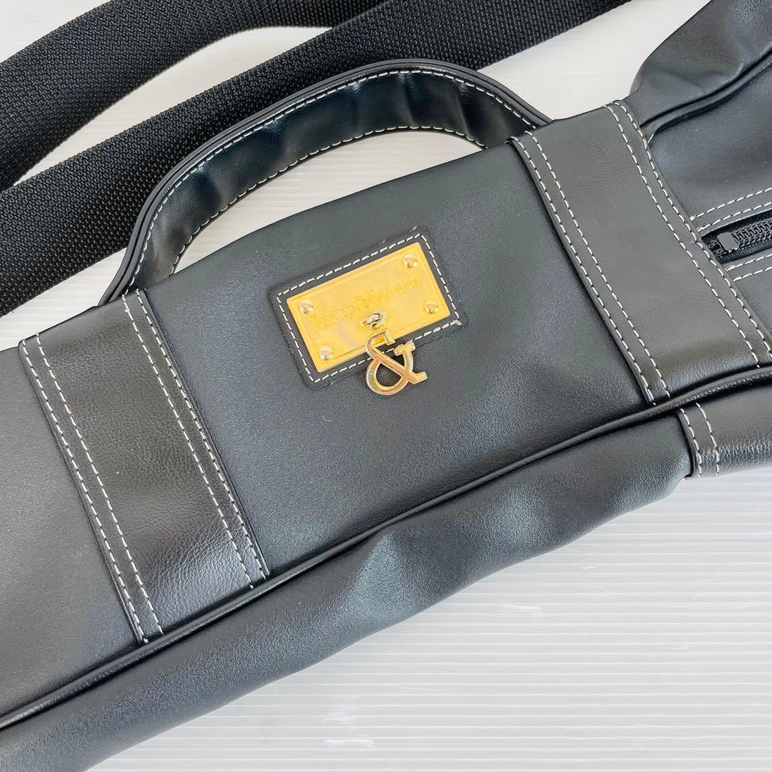 美品 Pinky&Dianne キャディバッグ レザークラブケース シューズ