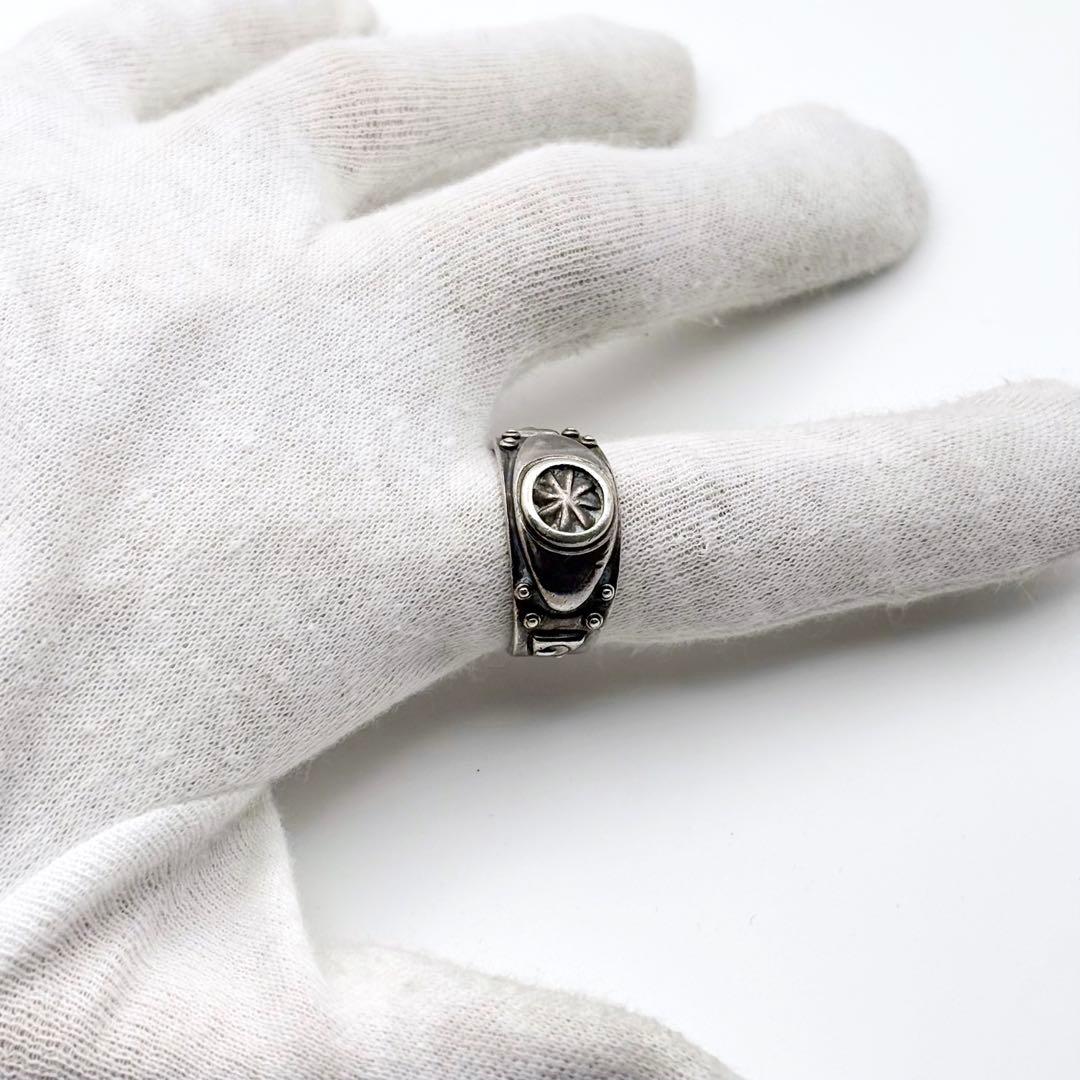 仮面ライダー ベルトモチーフ シルバーリング タイフーン 21号 1998 希少