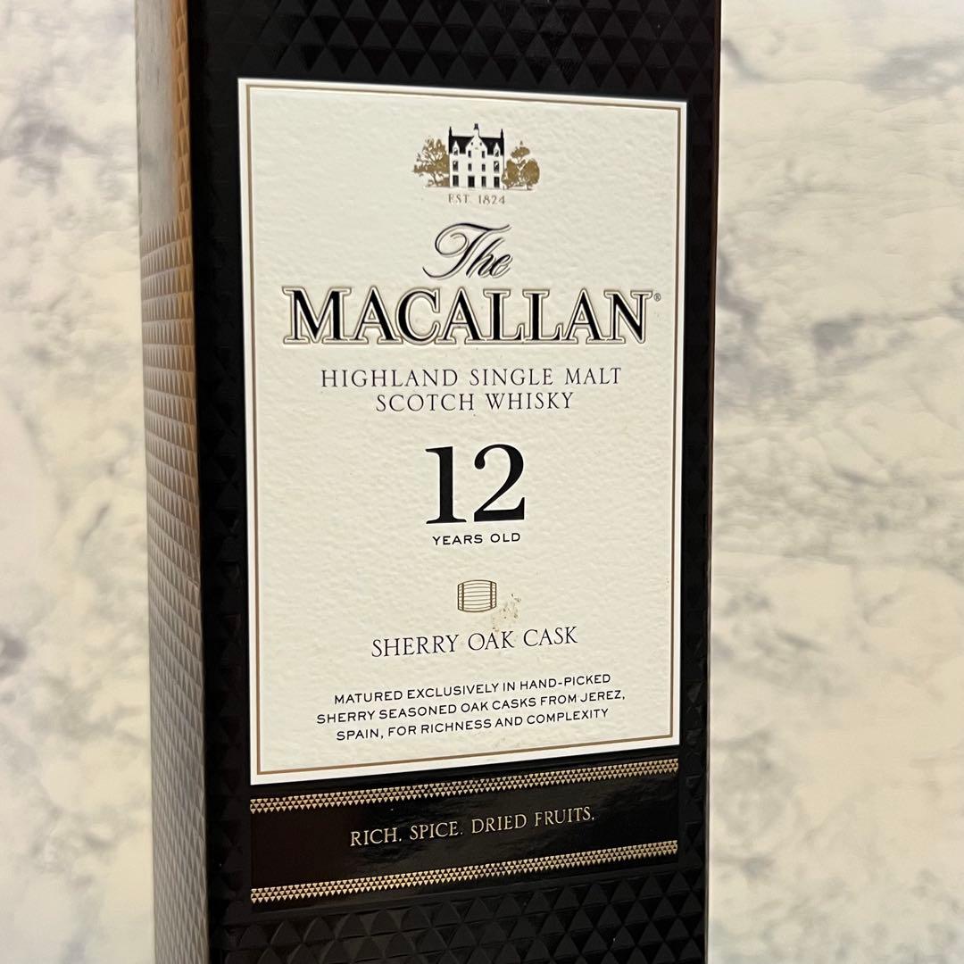 MACALLAN マッカラン 12年 シェリー オーク カスク 未開封