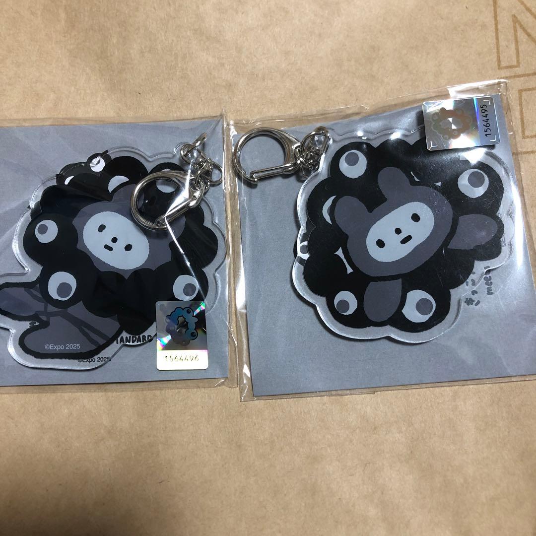 ミャクミャク　きっこうちゃん　アクリルキーホルダー　2個
