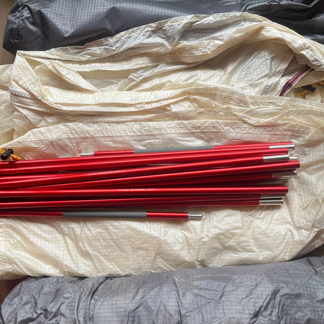 mont-bell ステラリッジ2 白