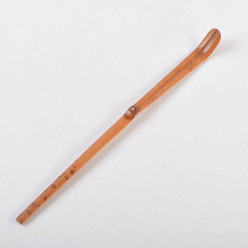 茶道具　茶杓　銘「温故」　大徳寺　辻常閑書付　共筒共箱　V　8971