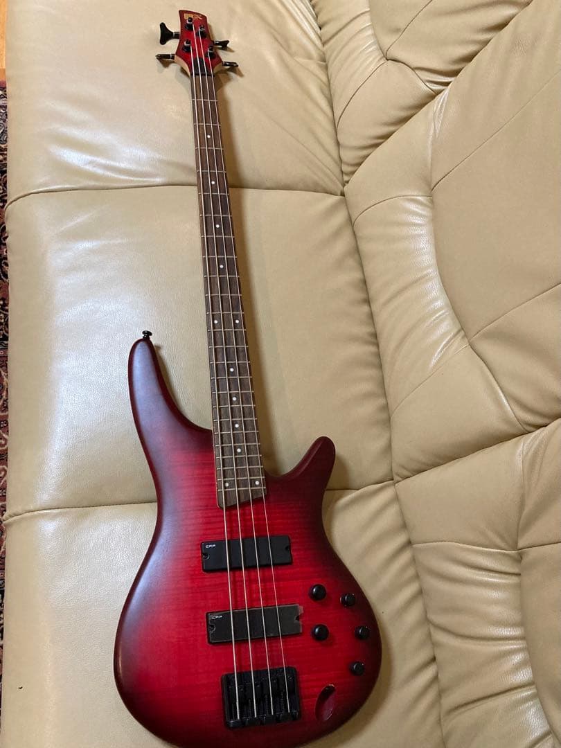 IBANEZ SR4FMBLT 4弦エレキベース レッド