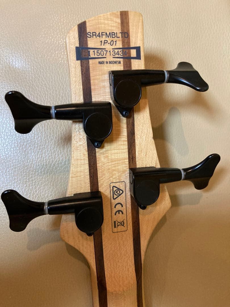 IBANEZ SR4FMBLT 4弦エレキベース レッド