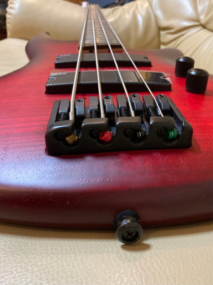 IBANEZ SR4FMBLT 4弦エレキベース レッド