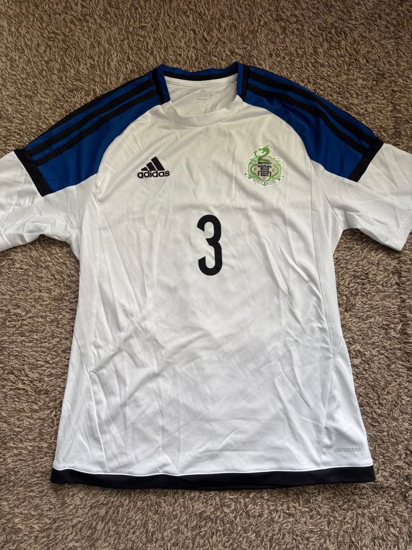 貴重　adidas 桐生第一高校　サッカーシャツ 10/3