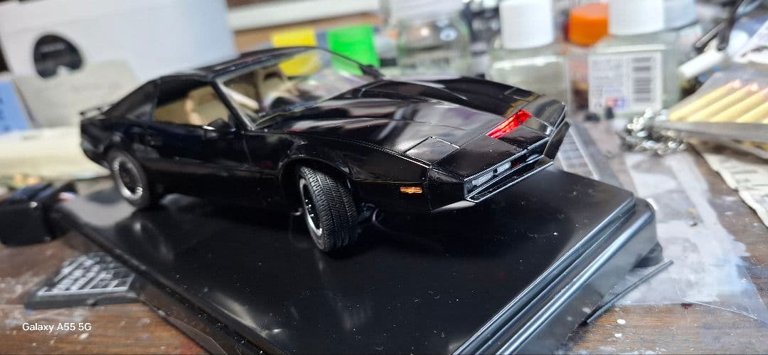 ナイトライダー　ナイト2000 プラモデル 完成品 スキャナー 音声ユニット