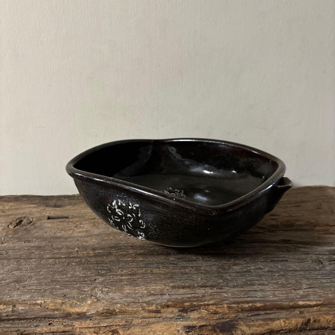 時代片口鉢　絵瀬戸　美濃　志野織部　御深井　懐石　酒器　白洲正子　秦秀雄　検李朝