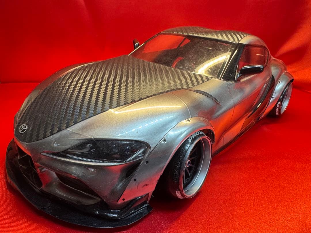 ドリパケ 寄せ集め 2WD加工 スープラボディ付き ラジコン ヨコモ