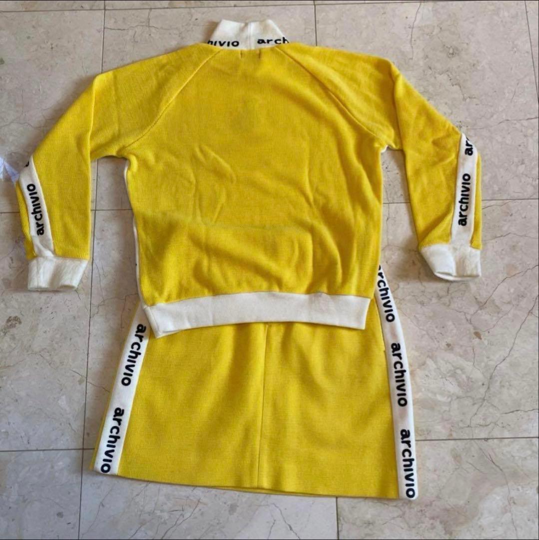 最終お値引しました！【冬物】イエローセットアップ archivo
