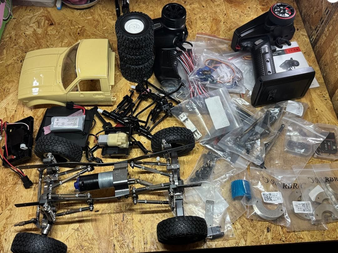 ラジコン ロッククローラー RC関連パーツまとめ売り WPLベース