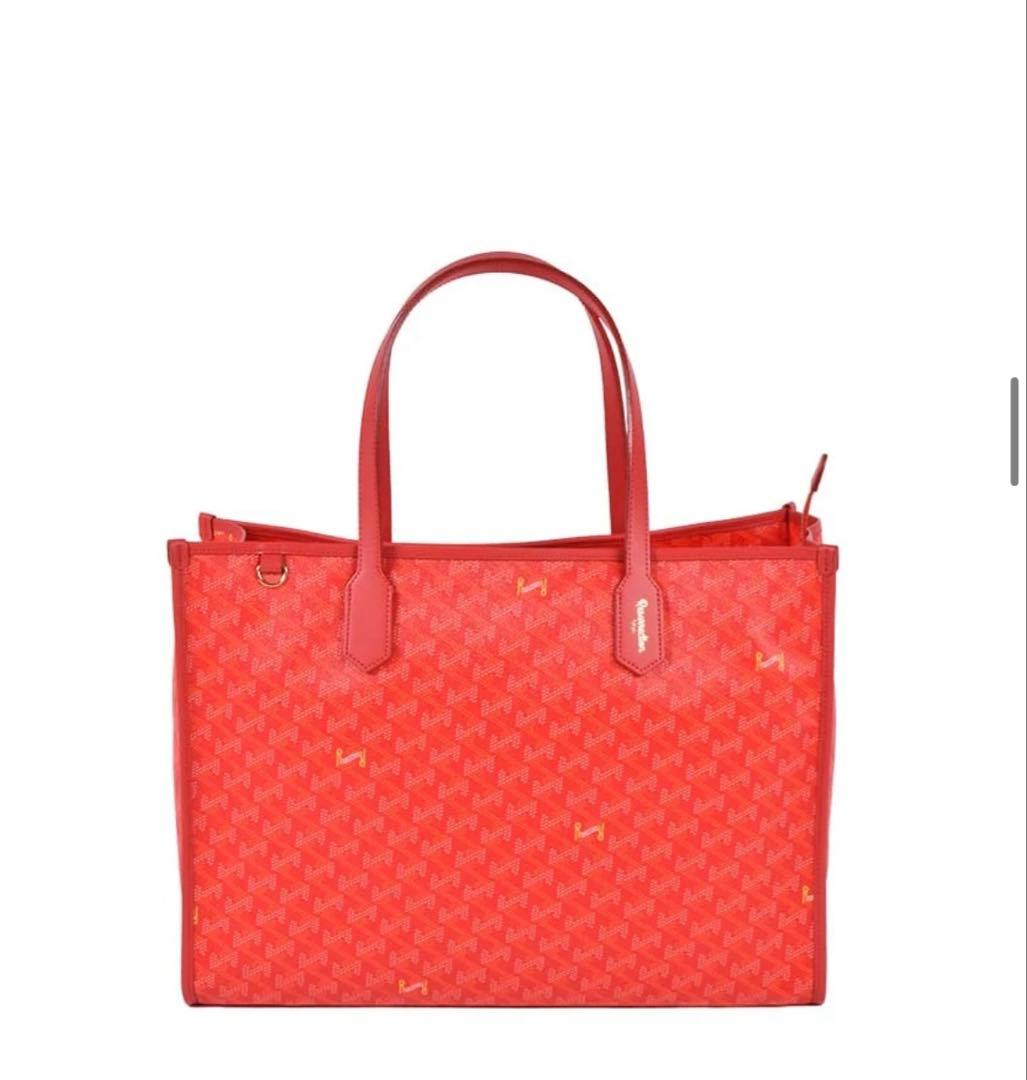 新品　未使用　レザレクション　ラニウススクエアビッグ　ノーブルレッド