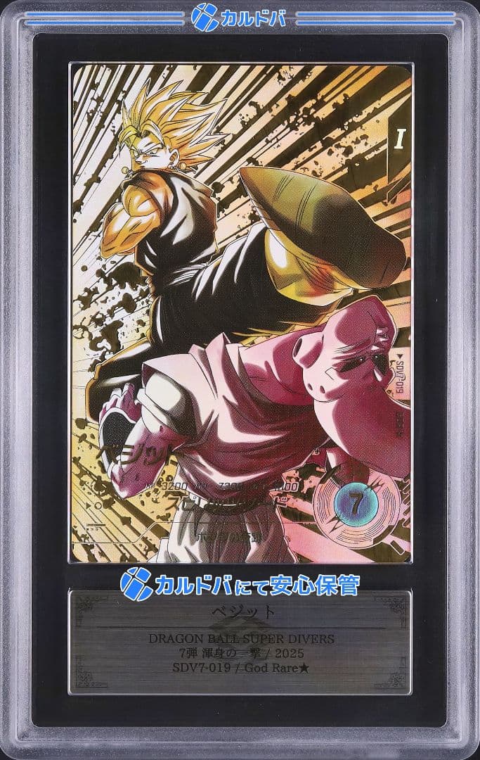 【ARS10 鑑定書付き】 SDV7-019⭐︎ ベジット