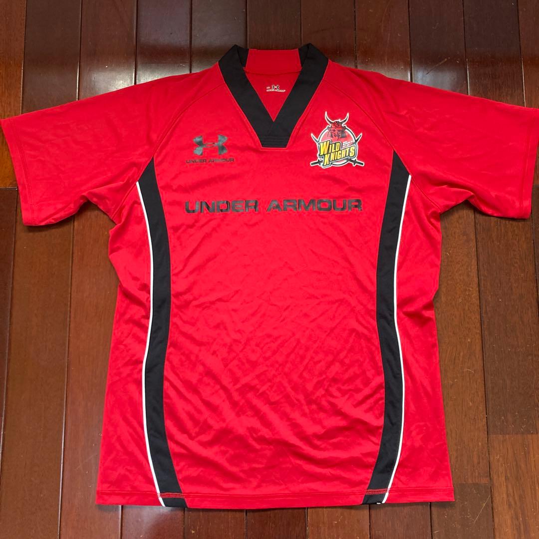 美品 激レア アンダーアーマー ワイルドナイツ　ユニフォーム SANYO製
