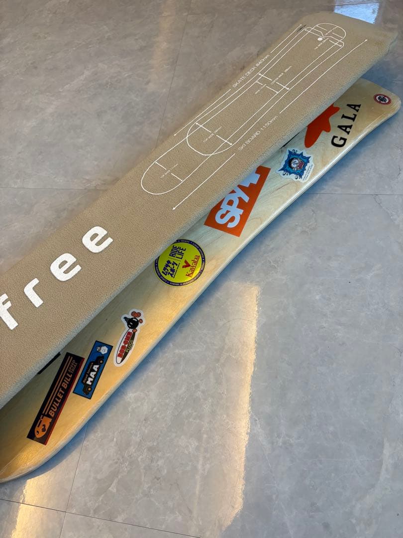 美品✨Boundfree スノースケート バウンドフリー スノスケ