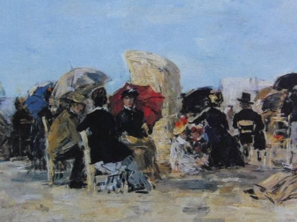 E.BOUDIN、TROUVILLE、海外版超希少レゾネ、新品額付