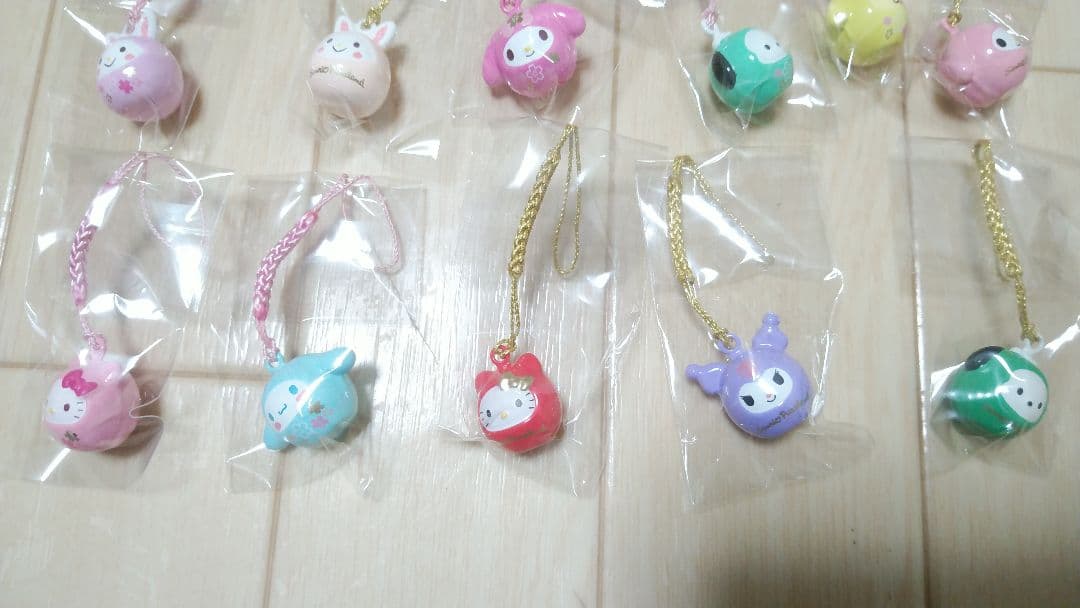 サンリオ　水琴鈴　まとめ売り　未開封　キティ シナモ バツマル クロミ ハンギョ