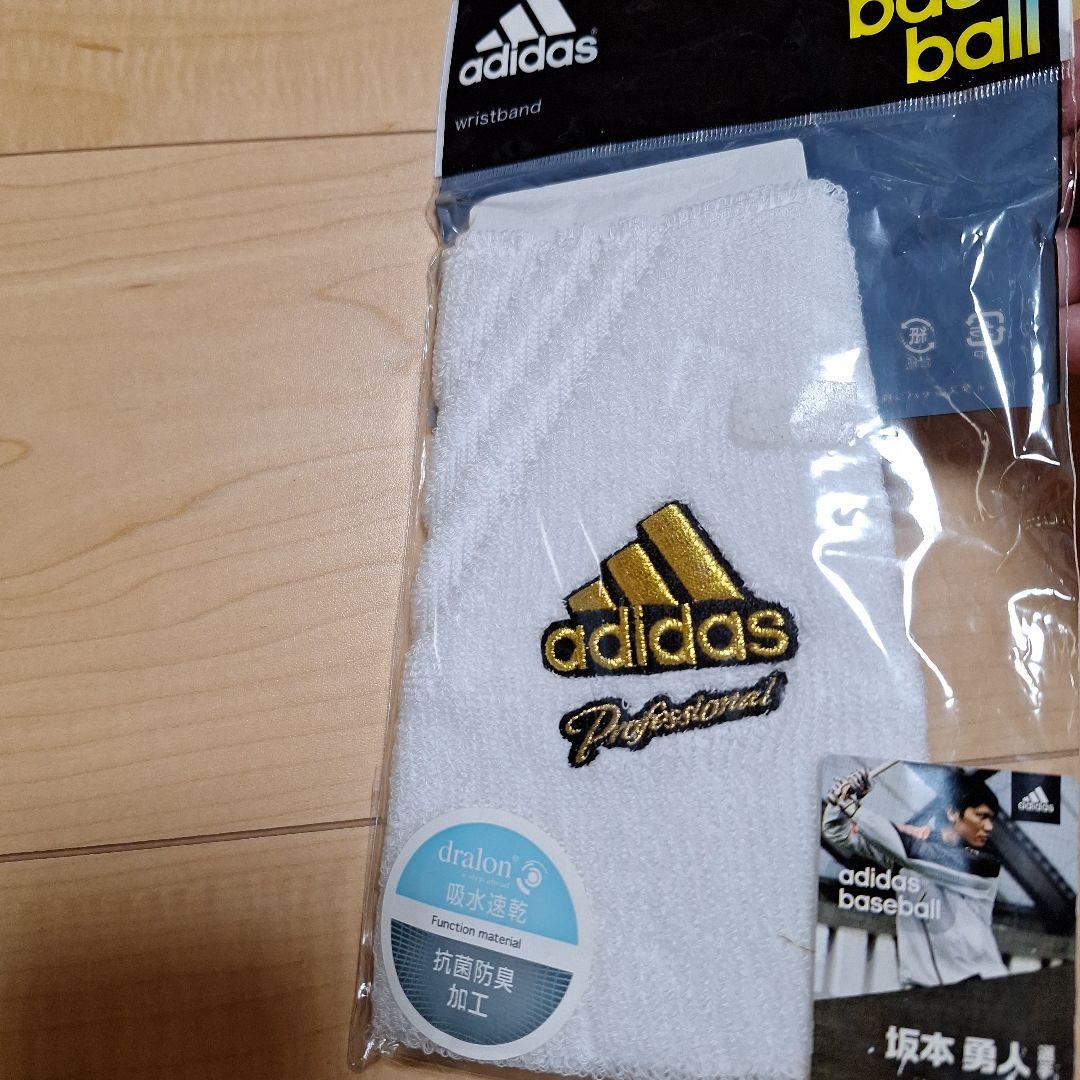 未開封 坂本勇人 adidas アディダス リストバンド 野球