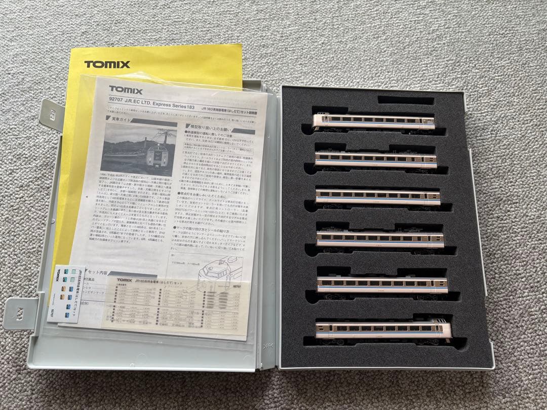 TOMIX 92707 JR 183系 特急電車（ はしだて ）全車TNカプラー