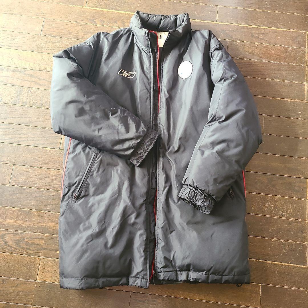 Reebok リバプールFC ベンチコート ブラック