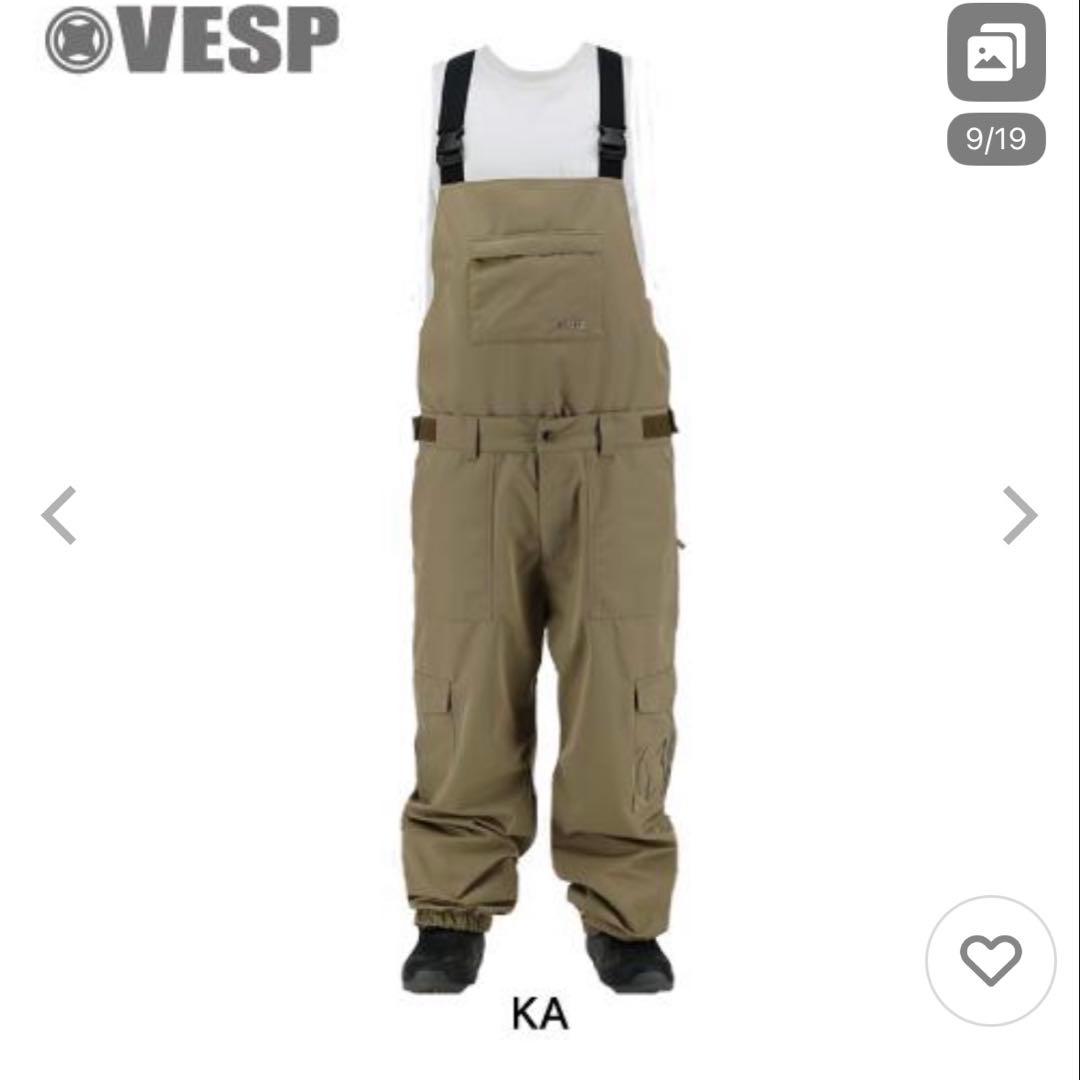 【新品未使用】VESP ビブパンツ（UNISEX）