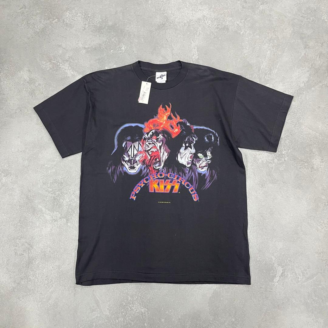 90s デッドストック CRONIIS KISS バンドTシャツ Lサイズ