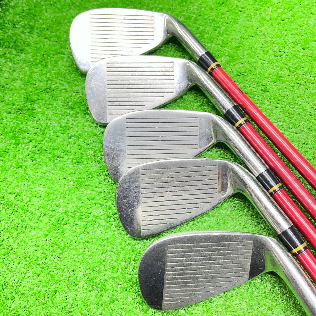 寶TIS-545 ワールドイーグル #5-8.P アイアンセット S レフティ