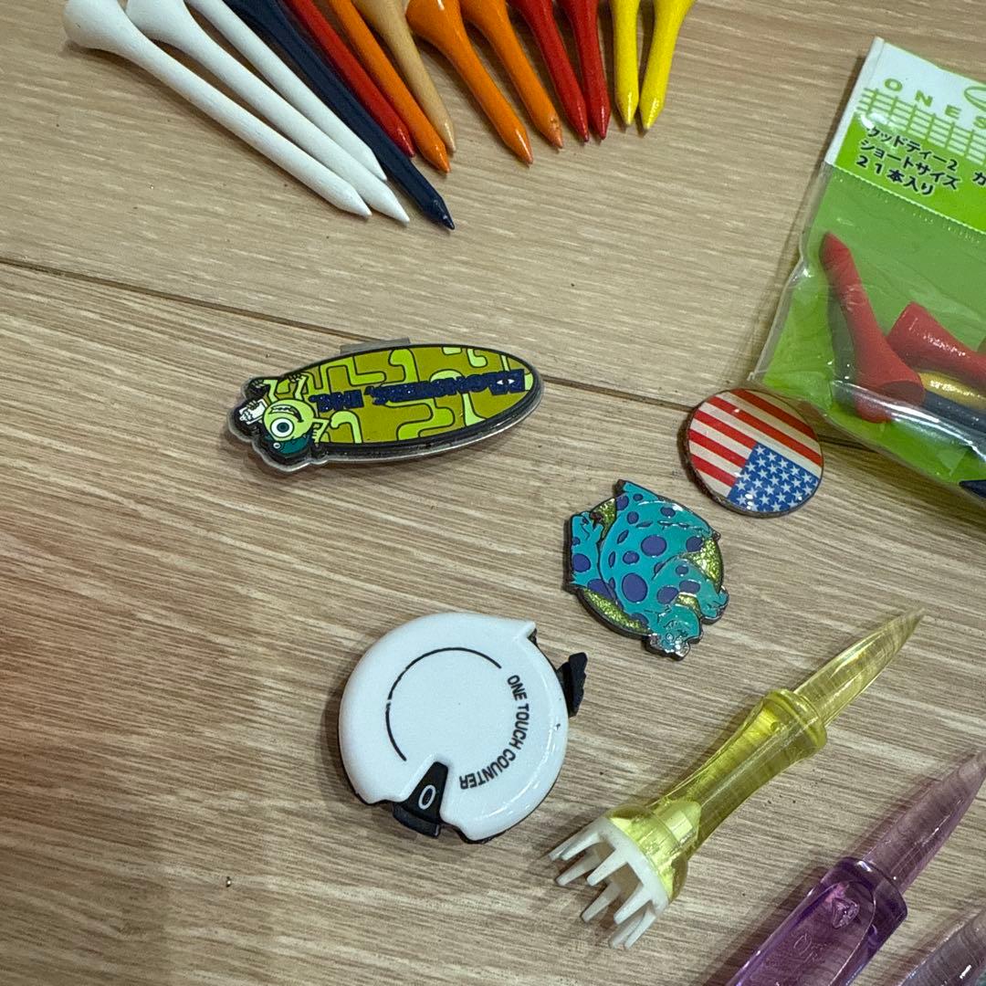 TOURSTAGE ゴルフバッグ クラブセット＋ ボール28個と小物