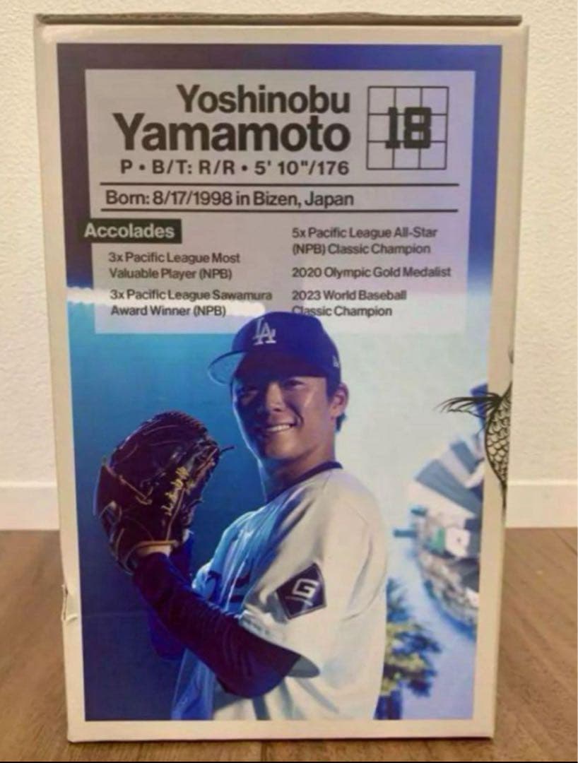 山本由伸　ボブルヘッド　2024 来場者限定　新品