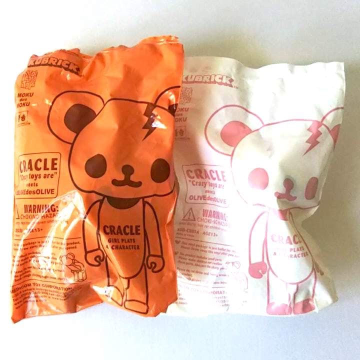 ★オリーブデオリーブ×デビルロボッツ★CRACLE★キューブリック★ベアブリック