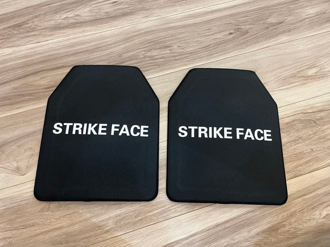 防弾プレート　2枚　レベル3a プレートキャリア　サバゲー　装備