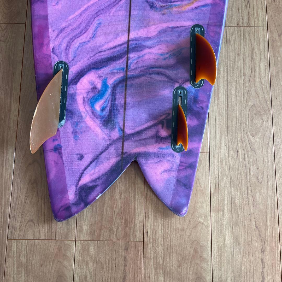 アシンメトリー　ショートボード YOSHIDACAP 6.0 左右非対称