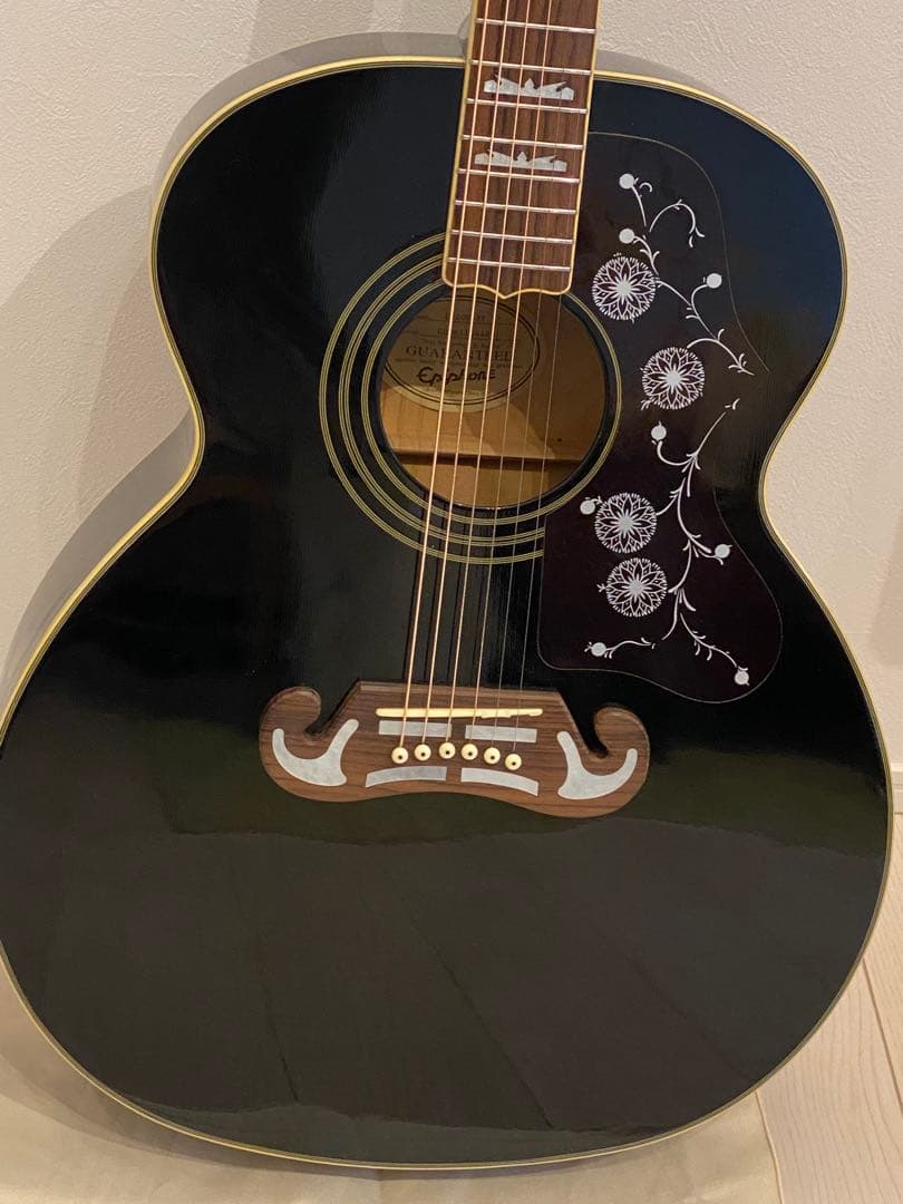 美品エピフォンEPIPHONEbyGibson EJ200BKギターハードケース