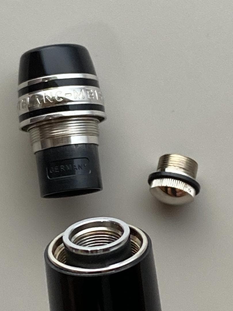 廃盤 モンブラン M169P レオナルド スケッチペン プラチナｘブラック