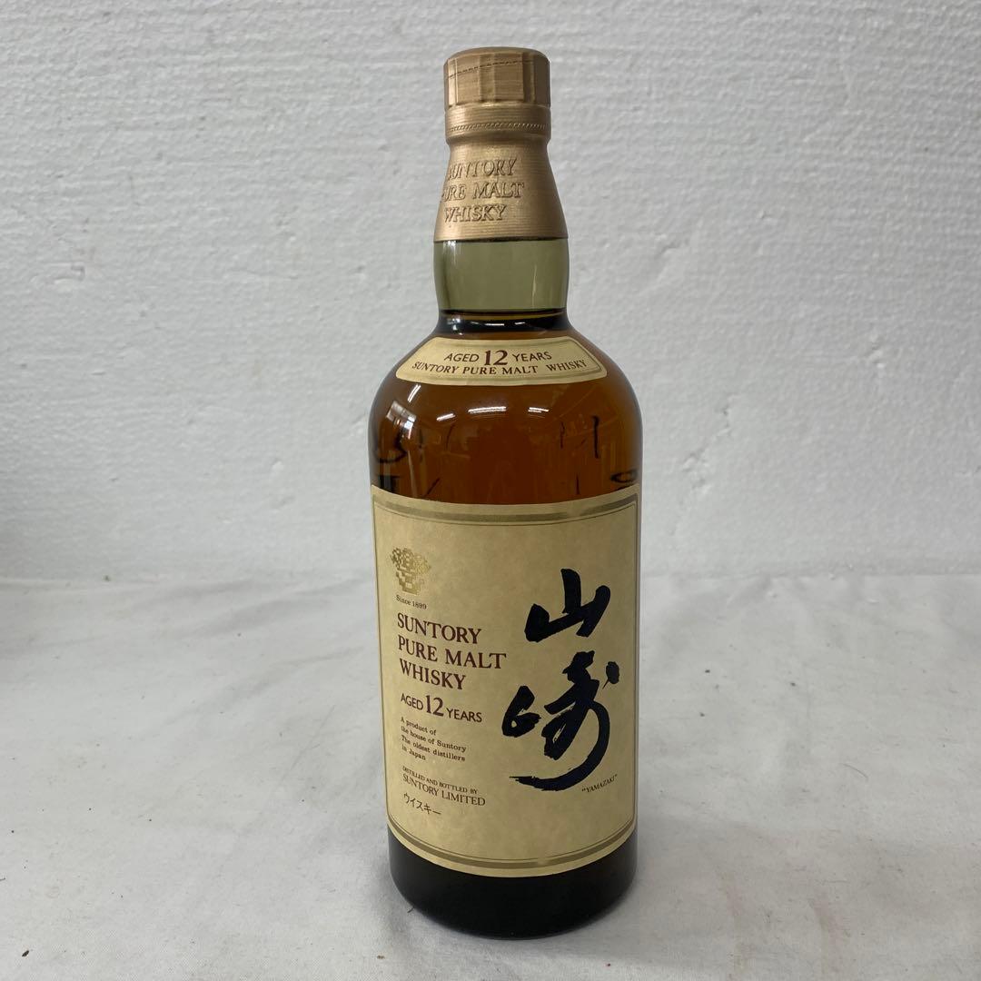 SUNTORY サントリー山崎12年　ピュアモルトウイスキー750ml 43%