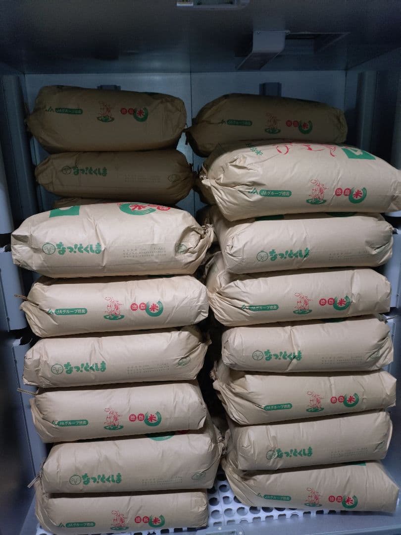 徳島県産 コシヒカリ 20kg　低温貯蔵中　農家直送