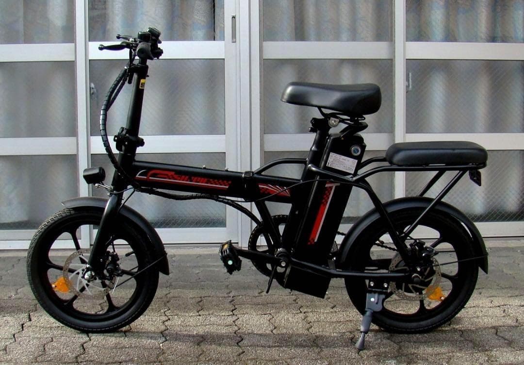新品　電動自転車　折りたたみ可能　16インチ　速度25km/h 続行距離70km