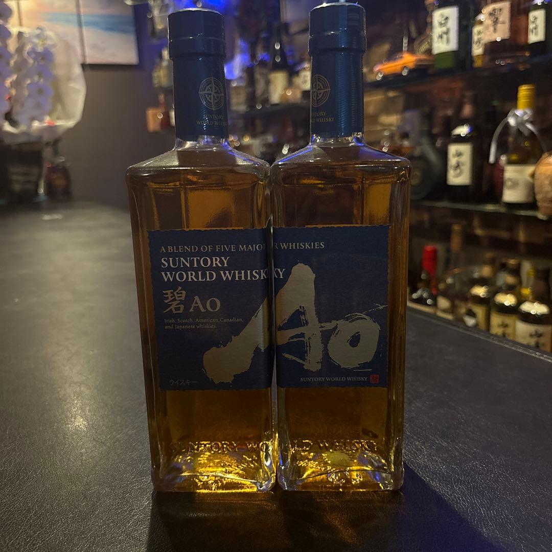 新品未開封】サントリー ウイスキー 碧Ao    700ml   ２本セット